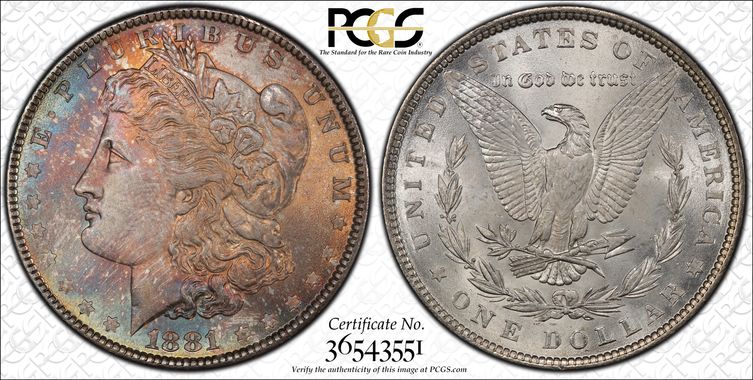 Cert 36543551 - Coin Image