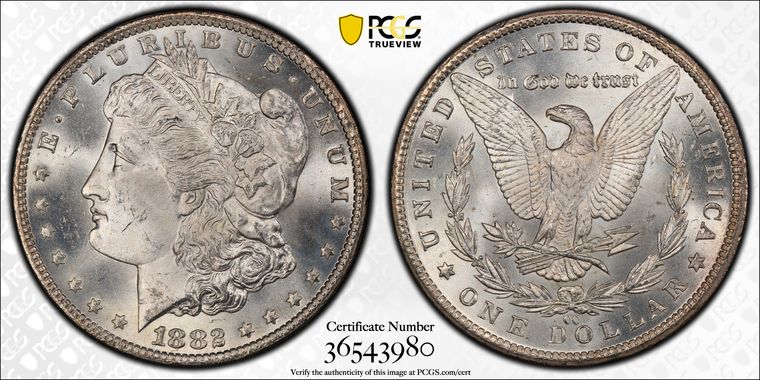 Cert 36543980 - Coin Image