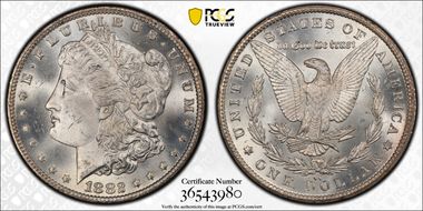 1882-CC $1 MS66