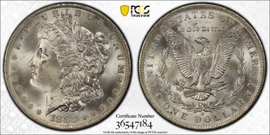 1883-O $1 MS65