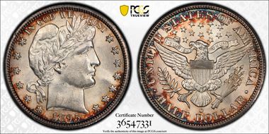 1895-O 50C MS64