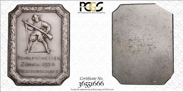 1924 Medal Rehalp R-1822 Matte SP65