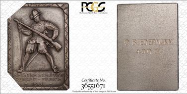 1931 Medal Rehalp-Zurich R-1852a Matte SP64