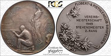 1949 Medal Birsfelden R-165Ba Matte SP63