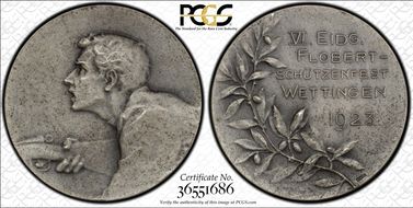 1923 Medal Aargau R-41a Matte SP64