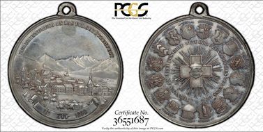 1869 Medal Zug R-1672 SP62