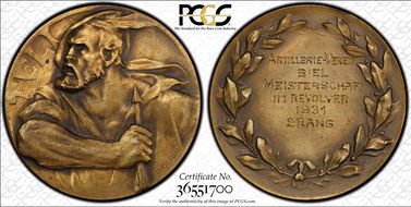 1931 Medal Bern R-324A Matte SP61