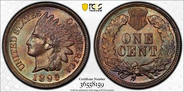1895 1C RPD FS-301, S-1 MS64BN