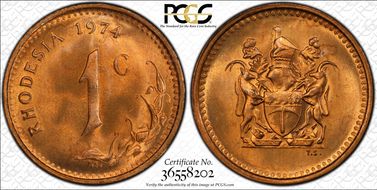 1974 1C MS65RD