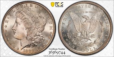 1882-S $1 MS68+