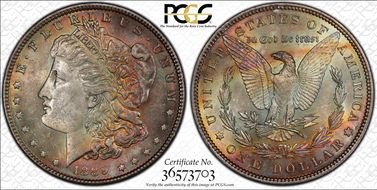 1889 $1 MS62