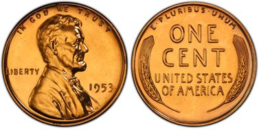 1953 1C Re-Engraved Design, FS-402 PR66RD