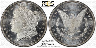 1881-O $1 MS64+ DMPL