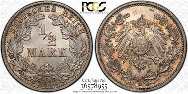 1908-G 1/2 Mk J-16 MS65