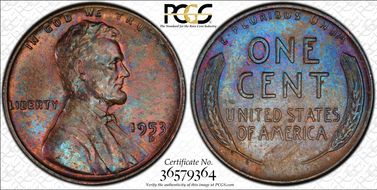 1953-D/D 1C RPM, FS-501 MS64BN