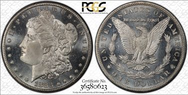 1883-CC $1 MS66PL