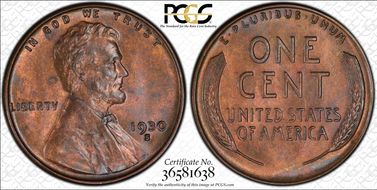 1930-S 1C MS64RB