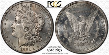 1881-S $1 N1