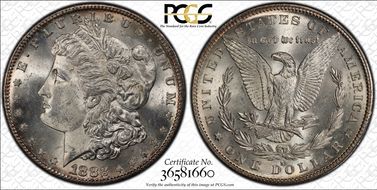 1882-S $1 MS64