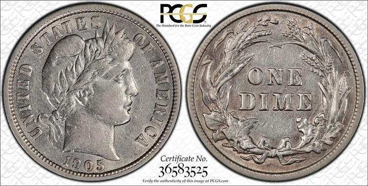 Cert 36583525 - Coin Image