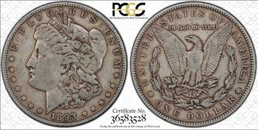 1893 $1 F15