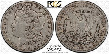 1902-S $1 F15