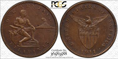 1911-S/S 1C Allen-2.09a AU50BN