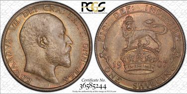 1907 Shil S-3982 MS64