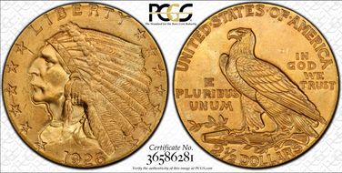 1926 $2.50 MS65