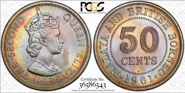 1961-H 50C KM-4.1 MS67