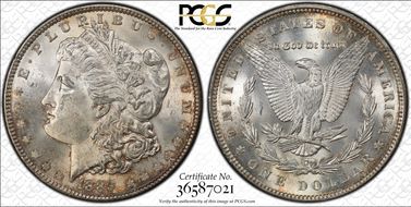1889 $1 MS63