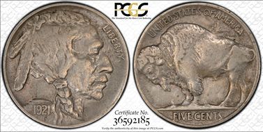 1921 5C 2 Feathers, FS-401 XF40