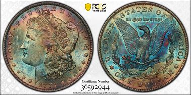 1884-O $1 MS62