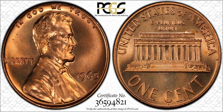 Cert 36594821 - Coin Image