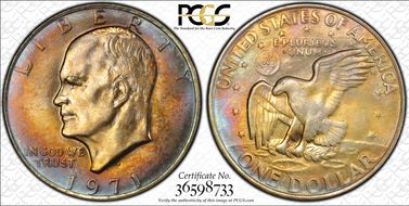 1971-D $1 MS64