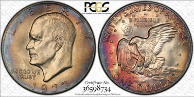 1977 $1 MS65