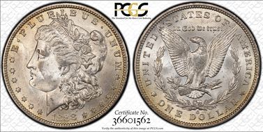 1888-O $1 VAM 1B Scarface MS64