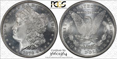 1878-S $1 MS66+
