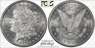 1893-O $1 MS62