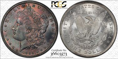 1884-O $1 MS63