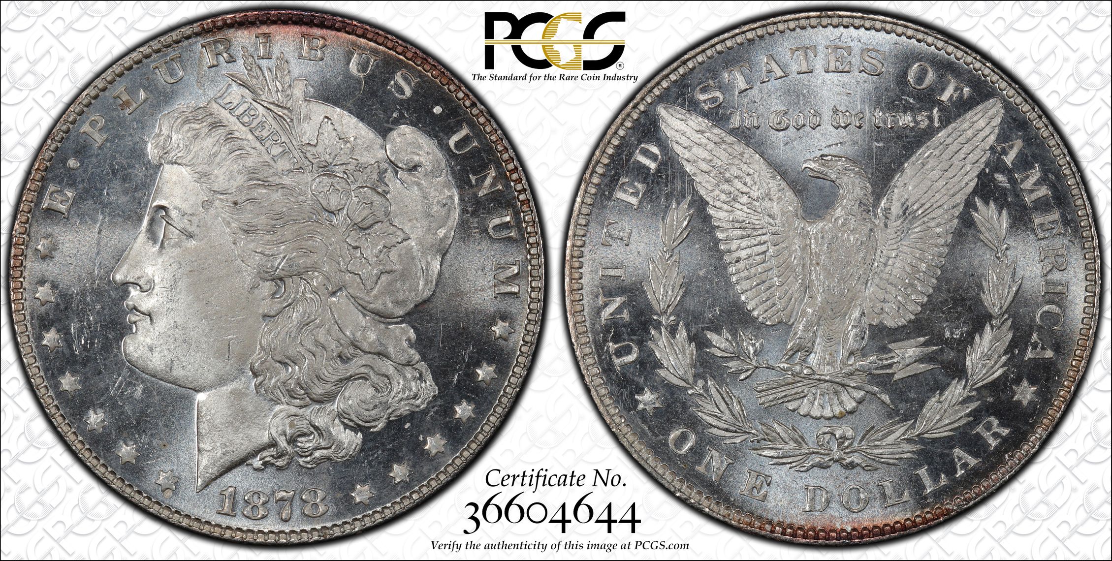 PCGS The Standard for the Rare Coin Industry