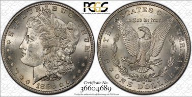 1886-S $1 VAM 2 S/S MS64PL