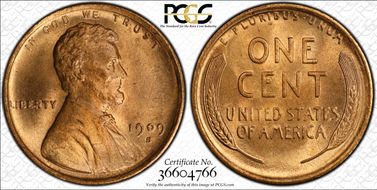 1909-S/S 1C S/Horizontal S MS66+ RD