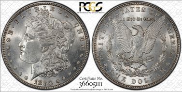 1880 $1 VAM 23 80/79 MS63