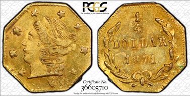 1871 G25C BG-717 MS62