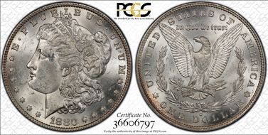 1880-O $1 MS62