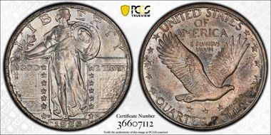 1926-D 25C MS66