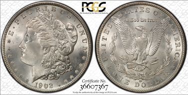 1902-O $1 MS66+
