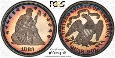 1883 25C PR68CAM