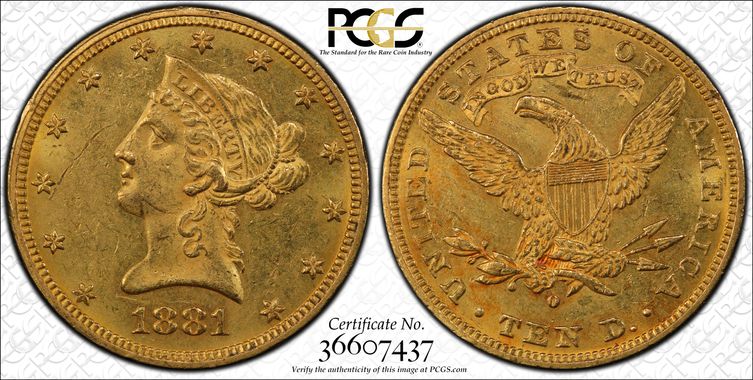 Cert 36607437 - Coin Image